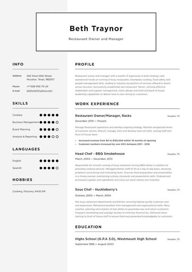 Модерни шаблон за CV Industrial